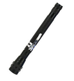 Telescopic torch (Color: Black)