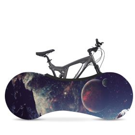 Bicycle Dust Cover, Wheel Cover, Elastic Dust Cover, Starry Sky Series (Option: G-One size)