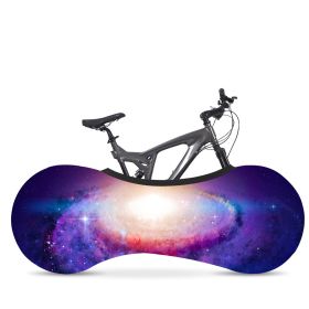 Bicycle Dust Cover, Wheel Cover, Elastic Dust Cover, Starry Sky Series (Option: L-One size)