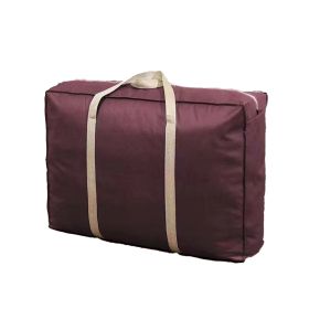 Different Specifications Moving Storage Bag, College Dorm, Traveling, Camping, Packing Supplies, Organizer Tote, Reusable and Sustainable (Color: Claret)