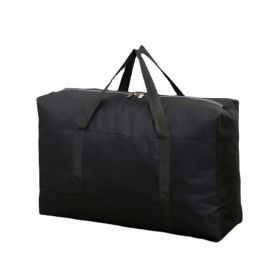 Waterproof Oxford Fabric Storage Bag Different Specifications Moving Bag for Home Storage, Travelling, College Carrying (Color: Black)